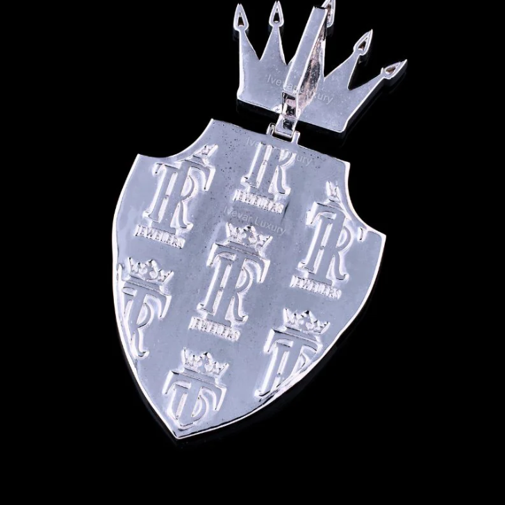 Pendentif Silver - Royal Shield Crown By NCCO