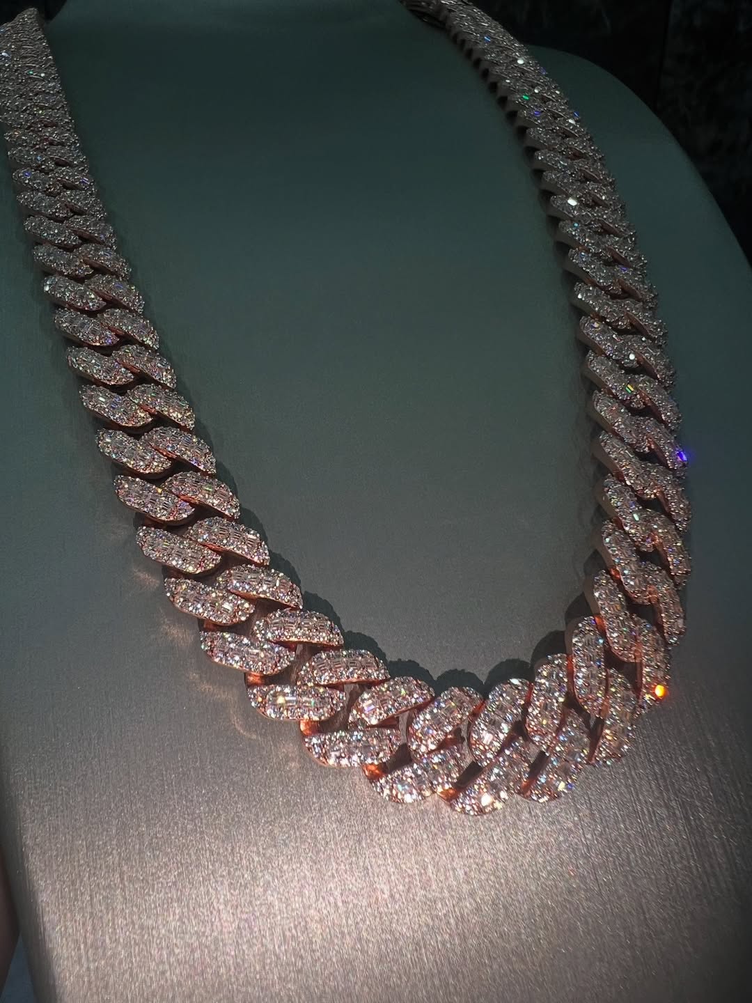 Chaîne Cuban - Rose Suprême By NCCO