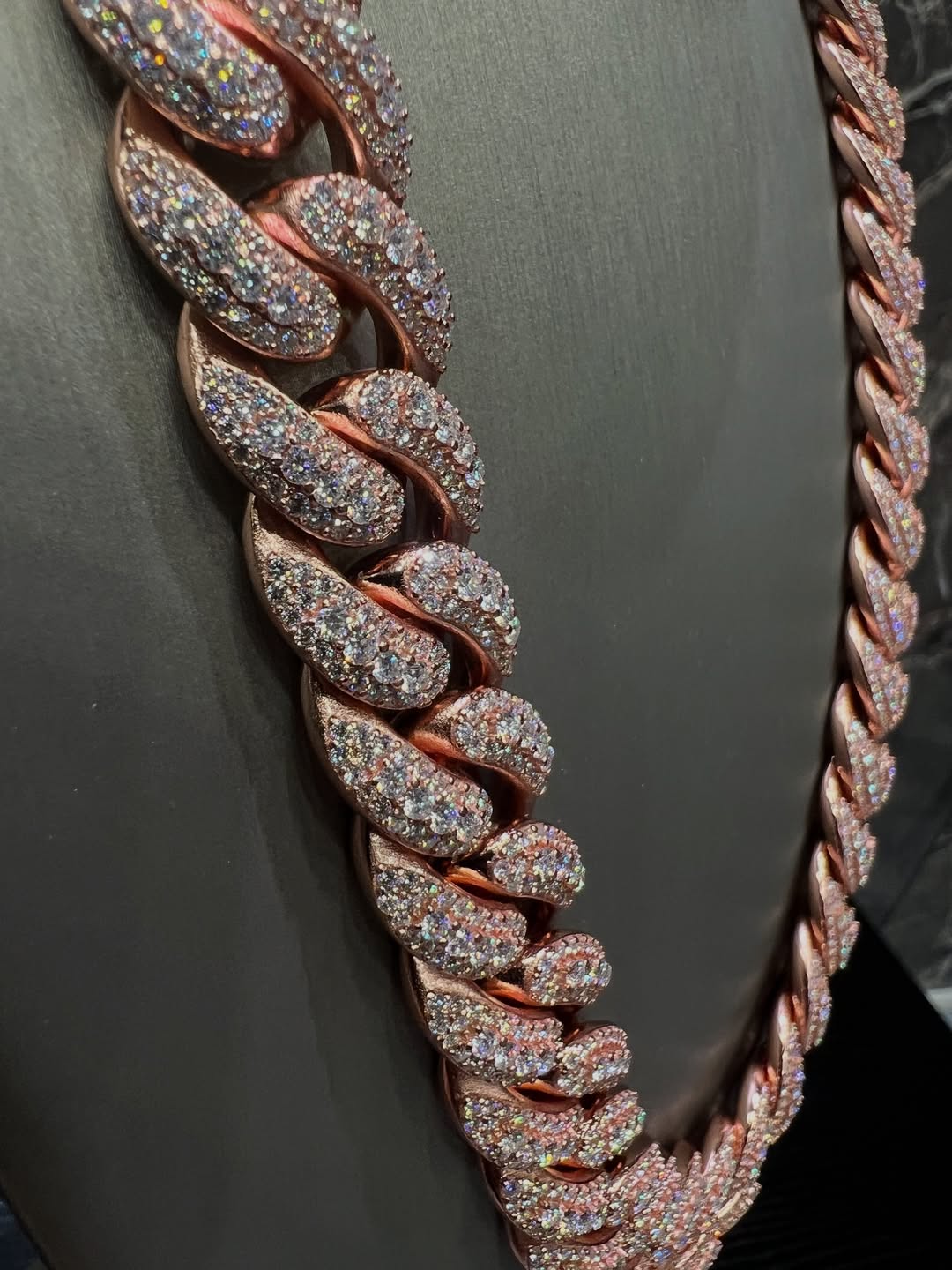 Chaîne Cuban - Rose Suprême By NCCO