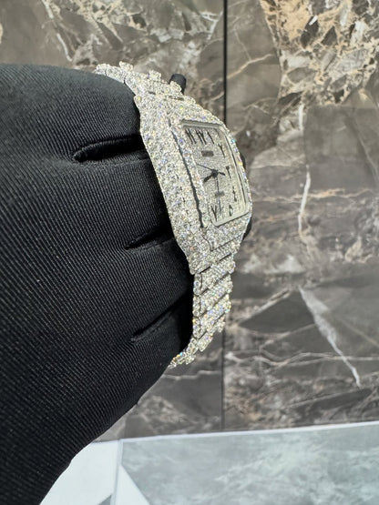 Montre Cartier Santos - Ice Arabic By NCCO