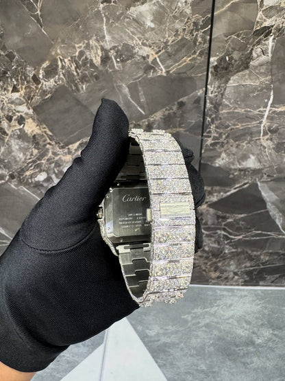 Montre Cartier Santos - Ice Arabic By NCCO