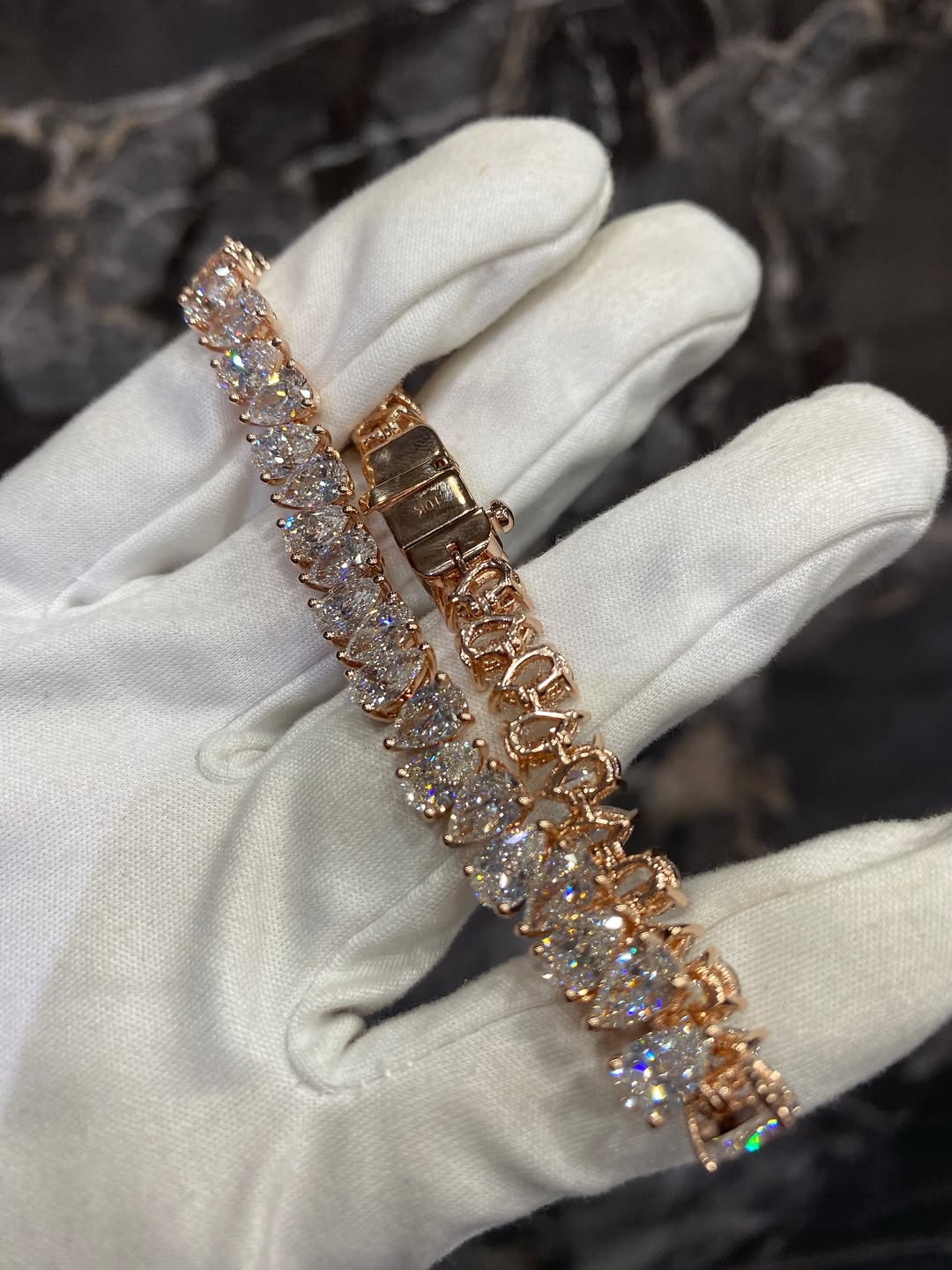 Bracelet TearCut - Or Rose By NCCO