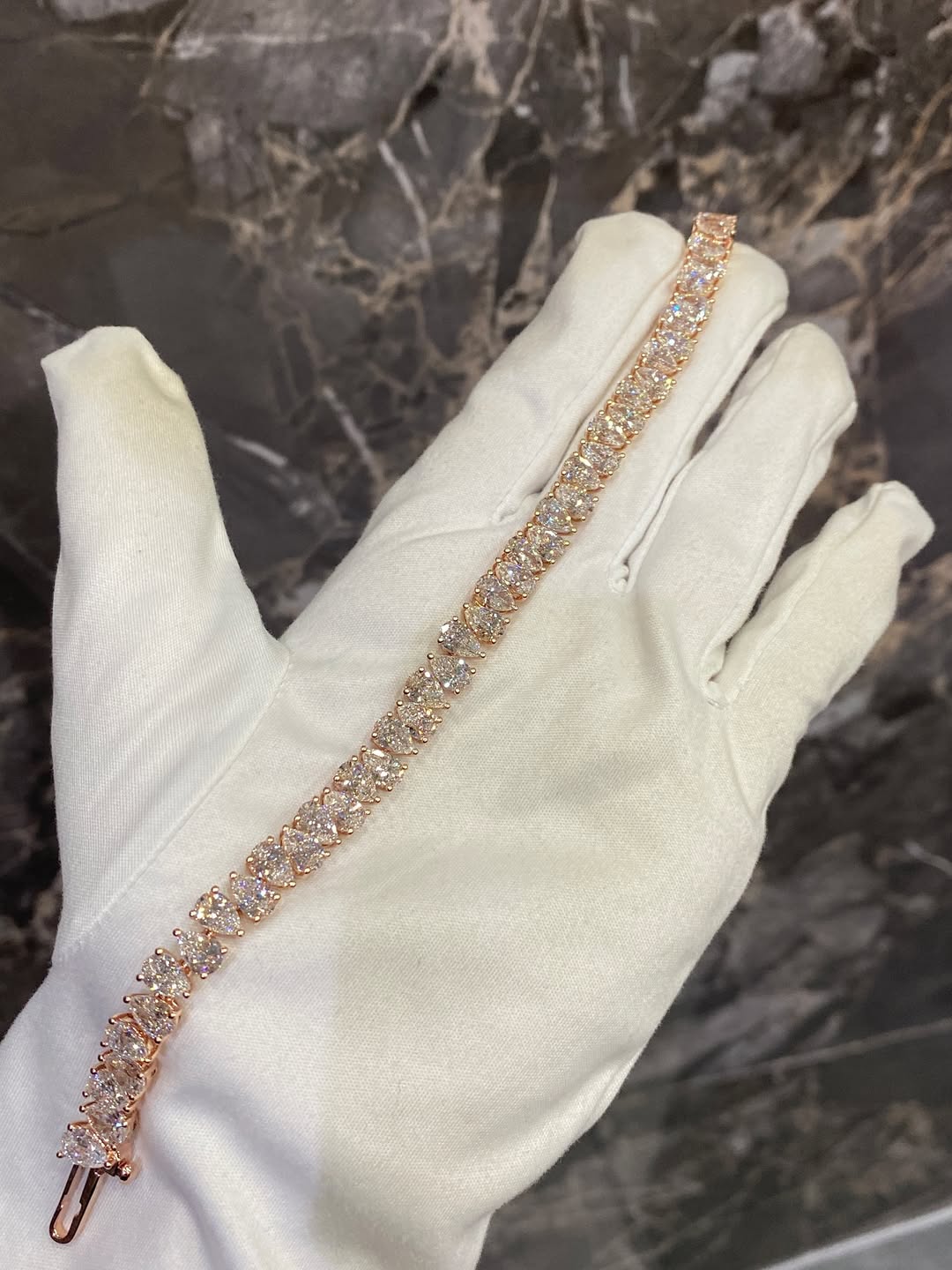 Bracelet TearCut - Or Rose By NCCO