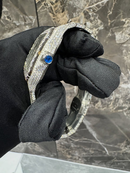 Montre Cartier Santos - Ice Skeleton By NCCO