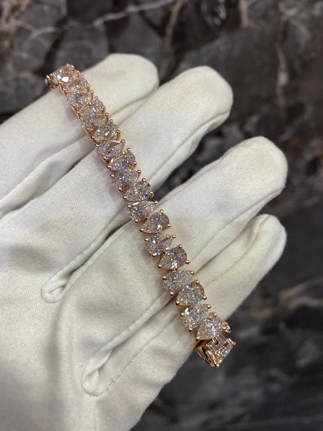 Bracelet TearCut - Or Rose By NCCO