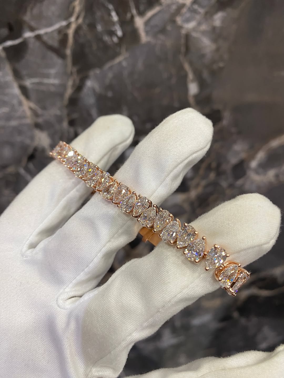 Bracelet TearCut - Or Rose By NCCO