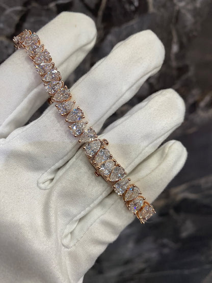 Bracelet TearCut - Or Rose By NCCO