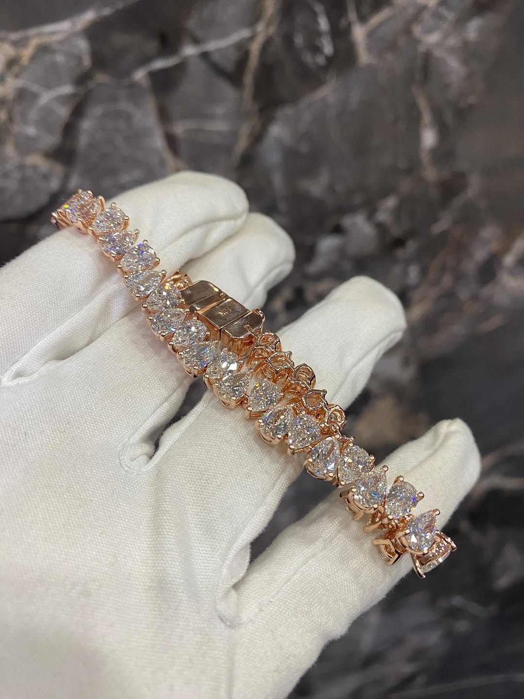 Bracelet TearCut - Or Rose By NCCO