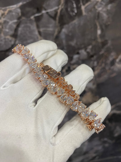 Bracelet TearCut - Or Rose By NCCO