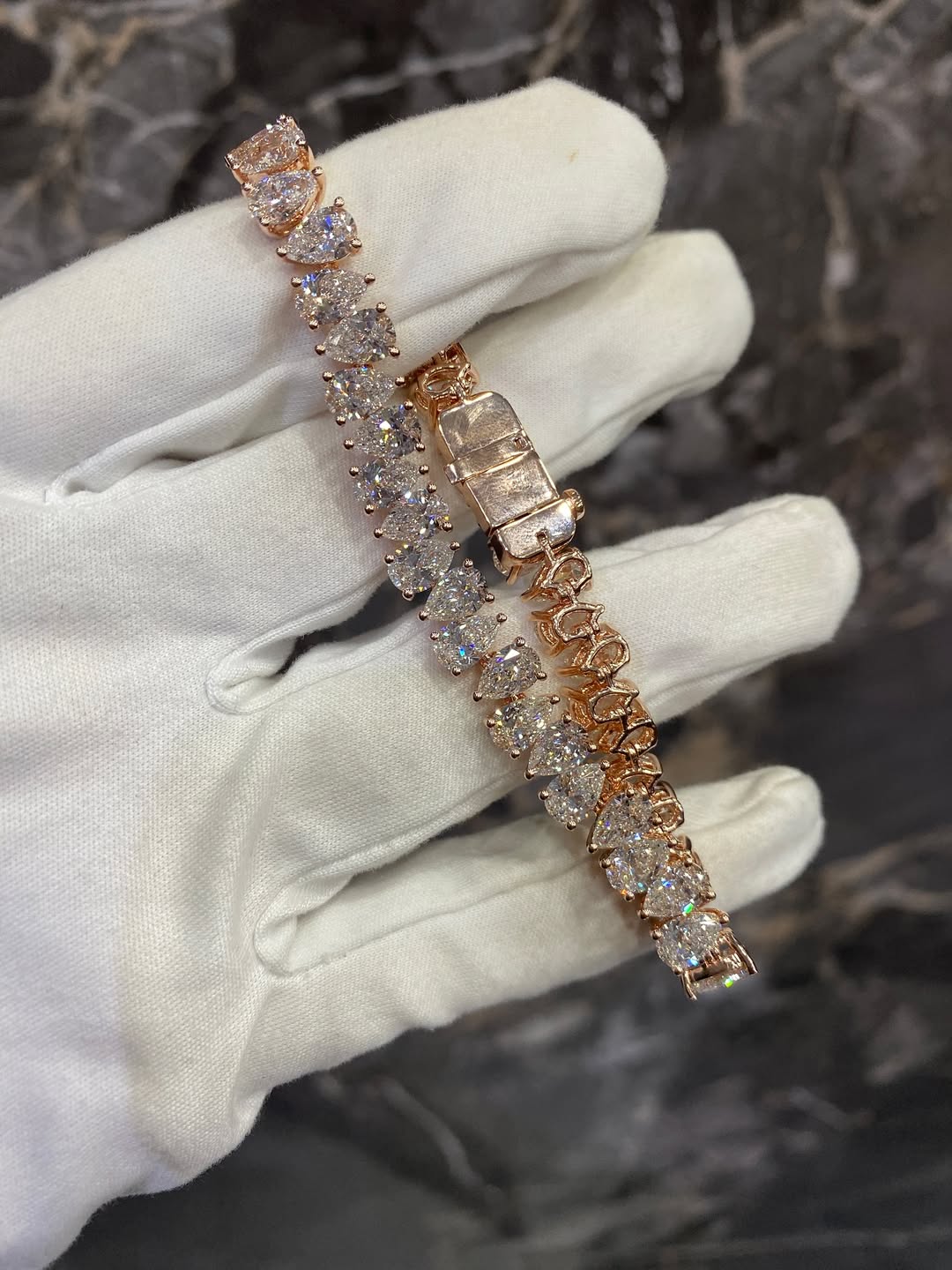 Bracelet TearCut - Or Rose By NCCO