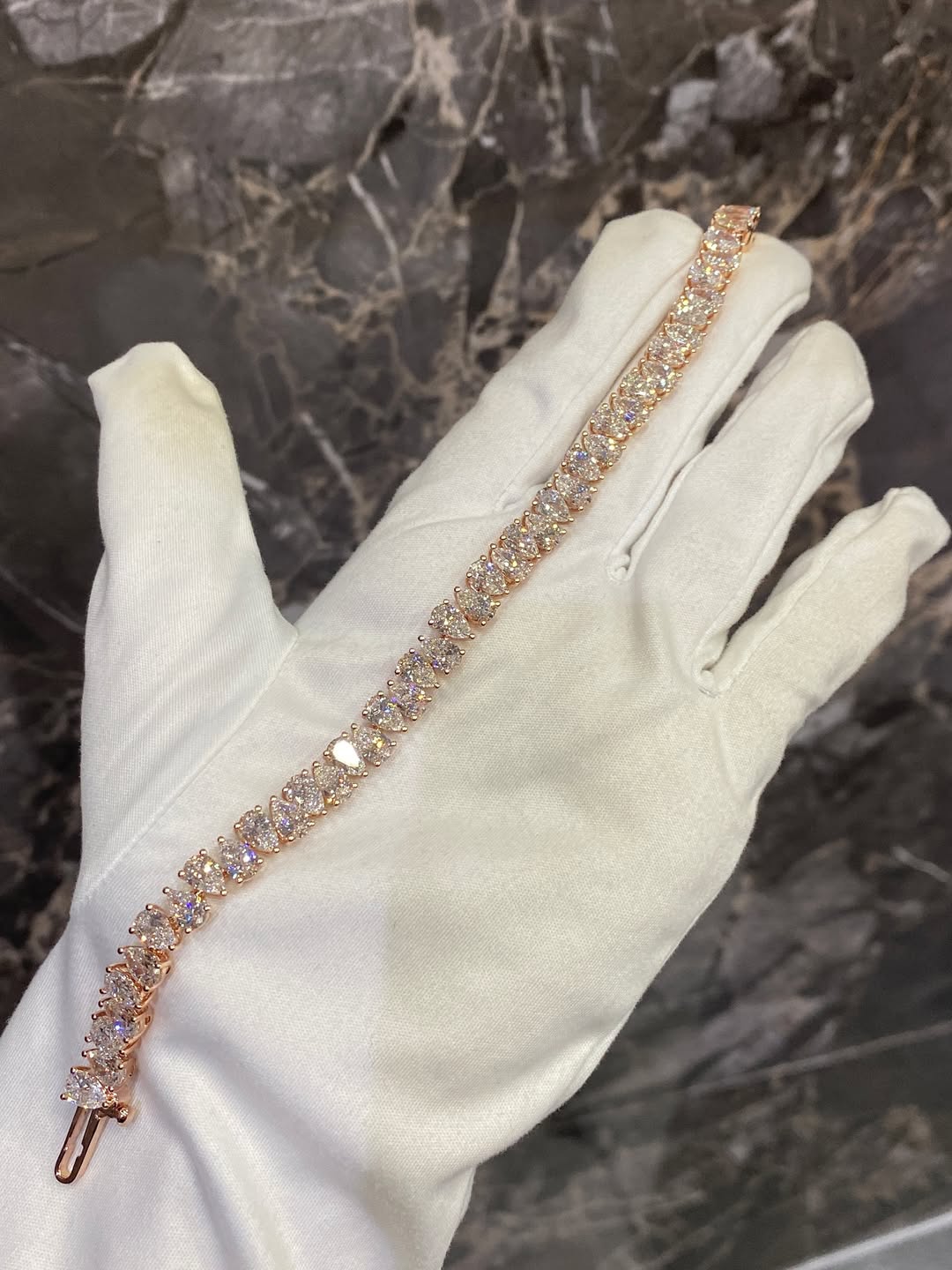 Bracelet TearCut - Or Rose By NCCO