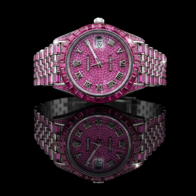 Montre Rolex - Pink Royal By NCCO