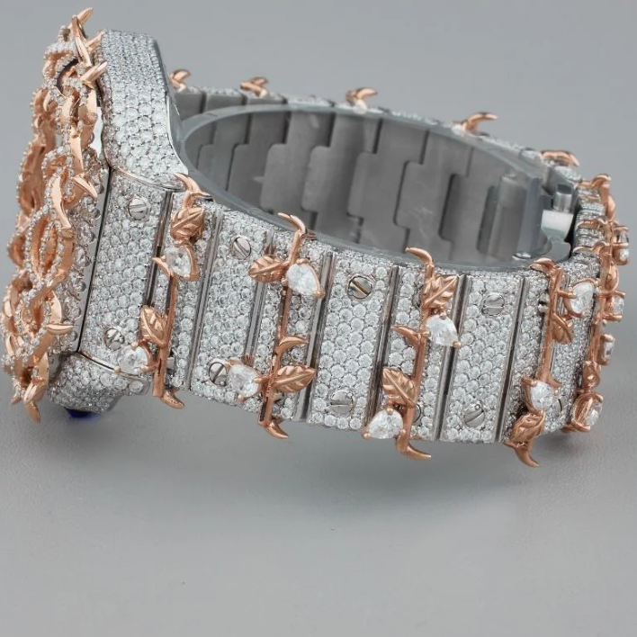 Montre Cartier Santos - Thorn Diamond By NCCO