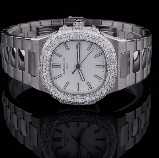 Montre Patek Philippe - Nautilus Frost White By NCCO