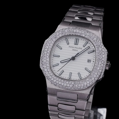 Montre Patek Philippe - Nautilus Frost White By NCCO