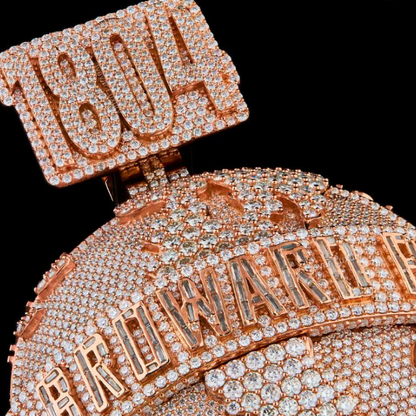 Pendentif Or Rose 18K - 1804 Broward Globe By NCCO