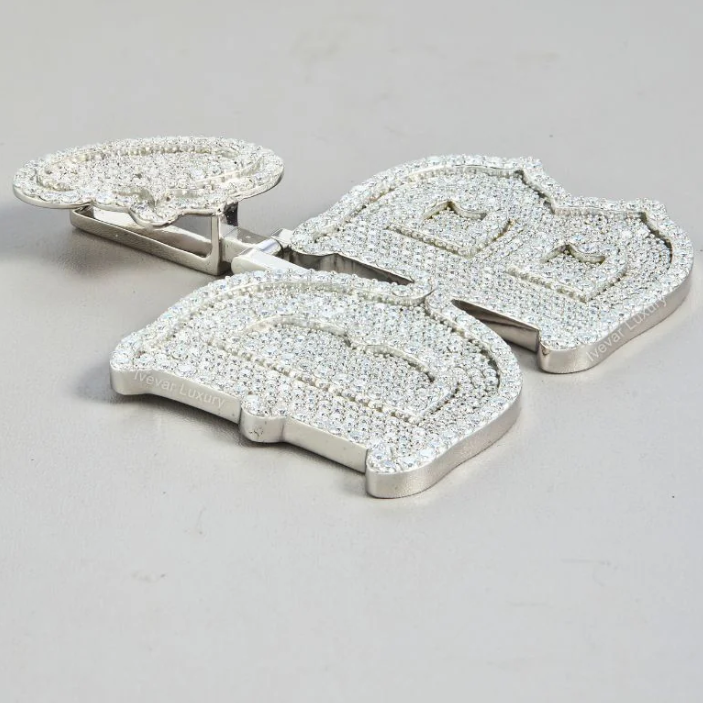 Pendentif Silver - DB Initial By NCCO